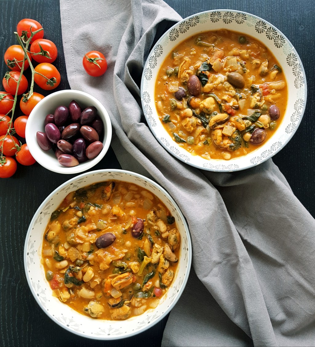 Haricots blancs alla&nbsp;puttanesca