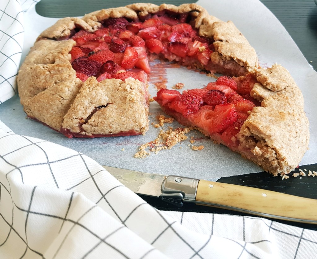 Tarte rustique aux&nbsp;fraises
