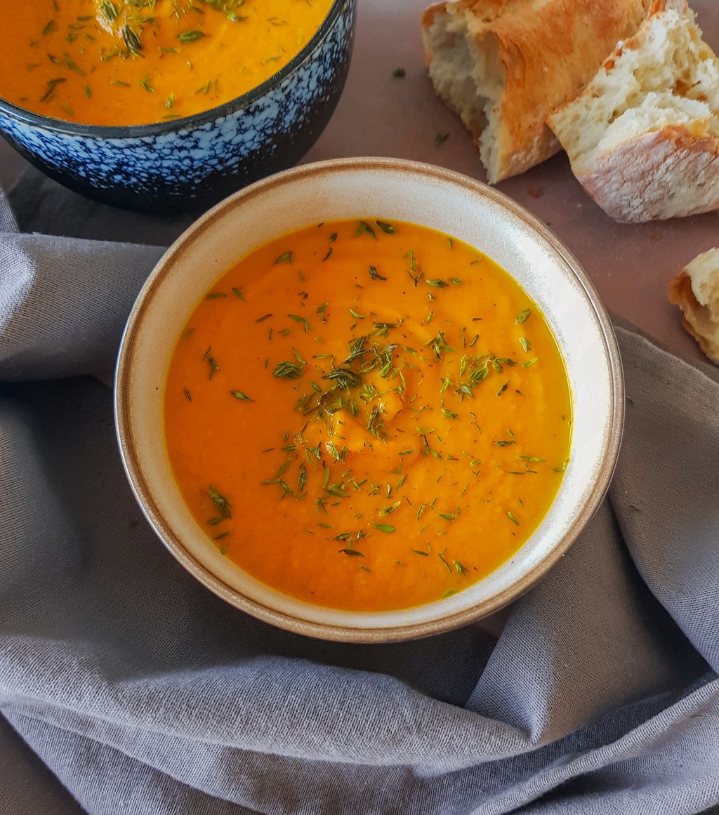 Velouté de carottes au gingembre