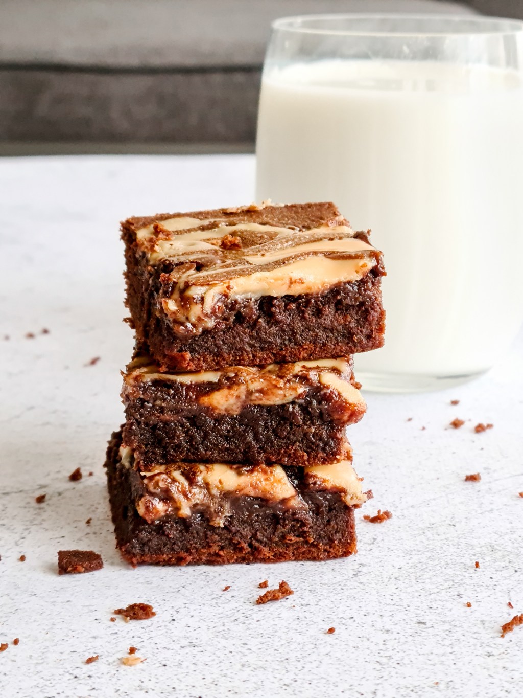 Brownie au beurre de cacahuètes